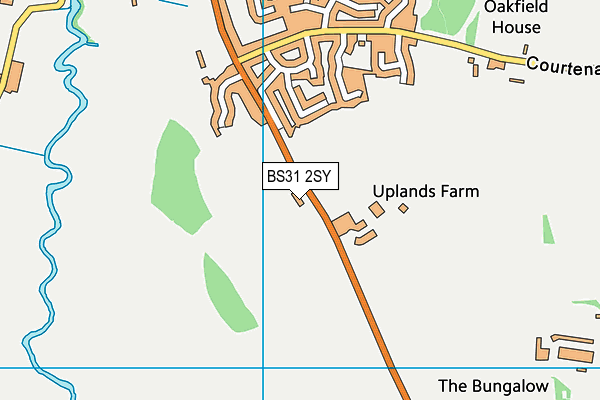 BS31 2SY map - OS VectorMap District (Ordnance Survey)