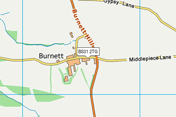BS31 2TG map - OS VectorMap District (Ordnance Survey)