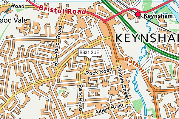 Map of RAVENCY LIMITED at district scale