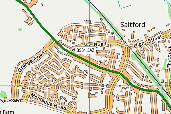Map of SALTFORD KITCHENS LTD at district scale