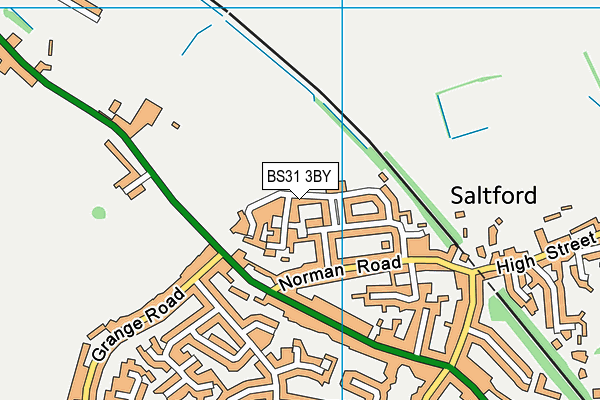 BS31 3BY map - OS VectorMap District (Ordnance Survey)