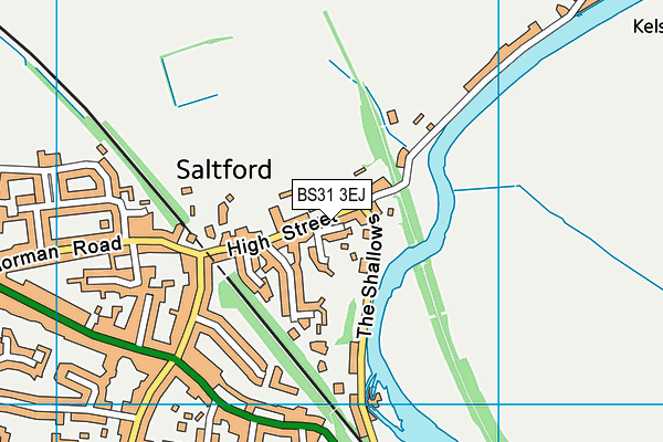 BS31 3EJ map - OS VectorMap District (Ordnance Survey)