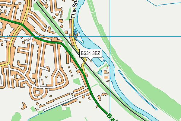 BS31 3EZ map - OS VectorMap District (Ordnance Survey)
