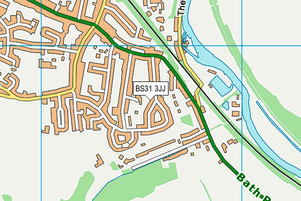BS31 3JJ map - OS VectorMap District (Ordnance Survey)