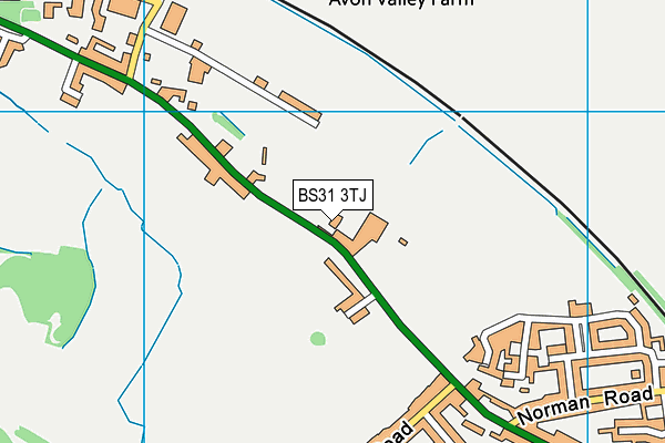 BS31 3TJ map - OS VectorMap District (Ordnance Survey)