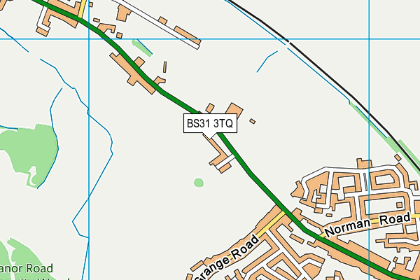 BS31 3TQ map - OS VectorMap District (Ordnance Survey)