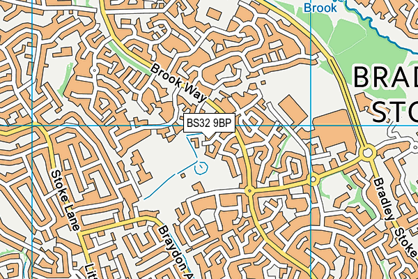 BS32 9BP map - OS VectorMap District (Ordnance Survey)