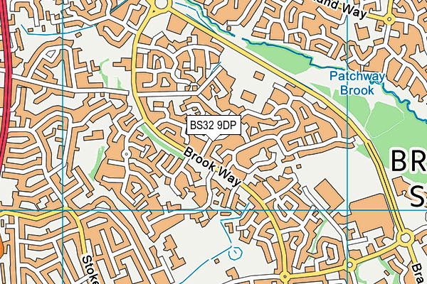 BS32 9DP map - OS VectorMap District (Ordnance Survey)