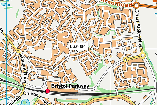 Map of PREMIER RECRUITMENT (BRISTOL) LIMITED at district scale