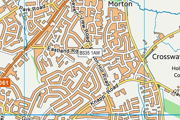 Christ The King Catholic Primary School map (BS35 1AW) - OS VectorMap District (Ordnance Survey)