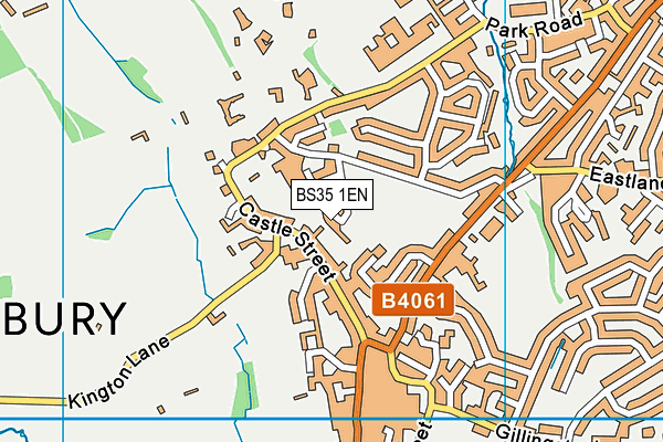 BS35 1EN map - OS VectorMap District (Ordnance Survey)