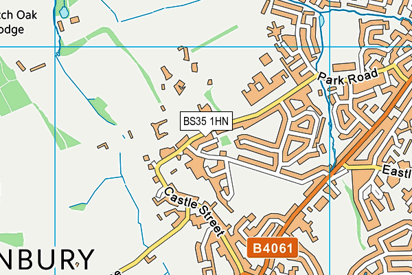 Map of THORNBURY CLOSE PROPERTY COMPANY LIMITED at district scale