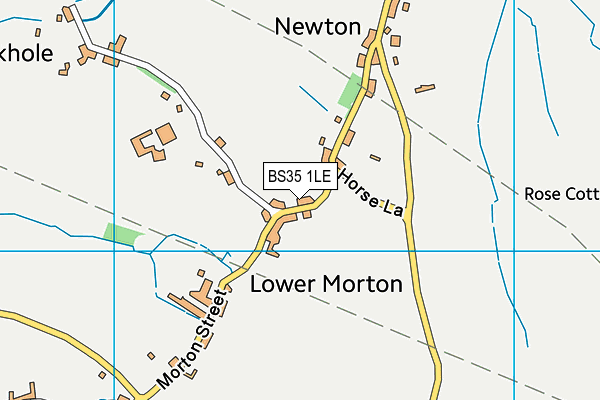 BS35 1LE map - OS VectorMap District (Ordnance Survey)