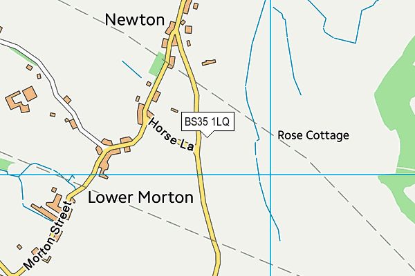 BS35 1LQ map - OS VectorMap District (Ordnance Survey)