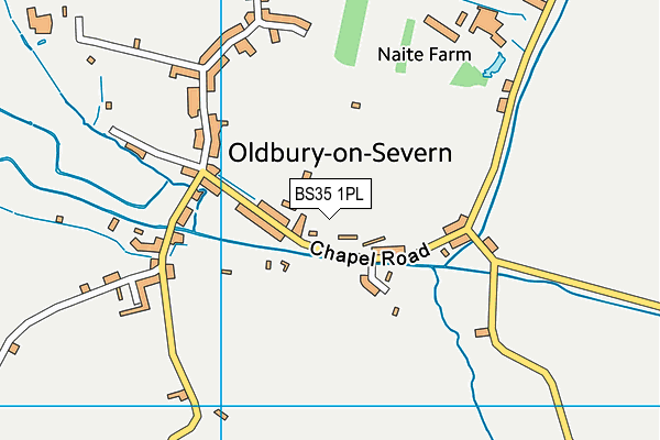 BS35 1PL map - OS VectorMap District (Ordnance Survey)