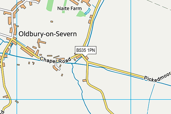 BS35 1PN map - OS VectorMap District (Ordnance Survey)