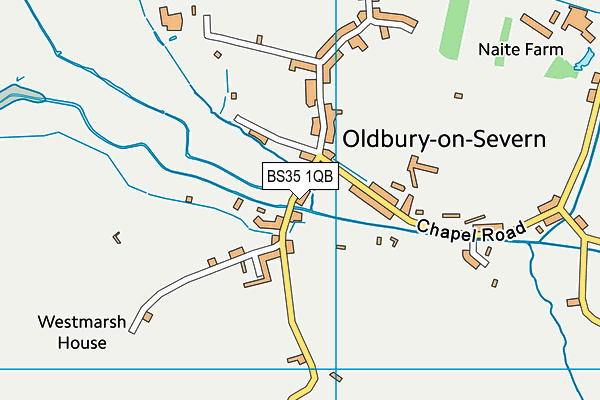 BS35 1QB map - OS VectorMap District (Ordnance Survey)