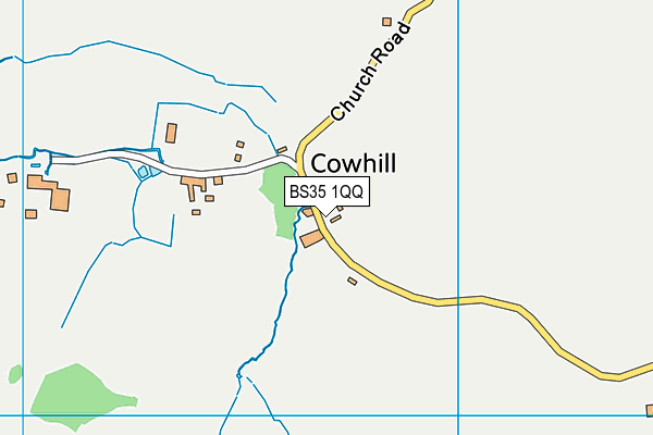 BS35 1QQ map - OS VectorMap District (Ordnance Survey)