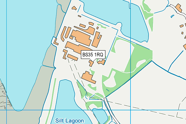 BS35 1RQ map - OS VectorMap District (Ordnance Survey)