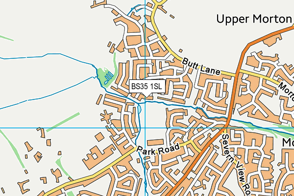 BS35 1SL map - OS VectorMap District (Ordnance Survey)