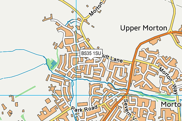 BS35 1SU map - OS VectorMap District (Ordnance Survey)