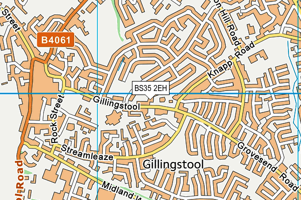BS35 2EH map - OS VectorMap District (Ordnance Survey)