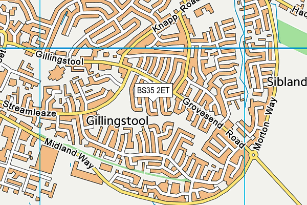 BS35 2ET map - OS VectorMap District (Ordnance Survey)