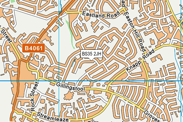 BS35 2JH map - OS VectorMap District (Ordnance Survey)