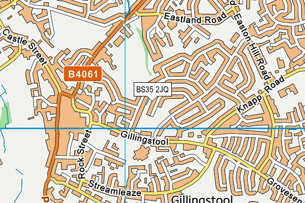 BS35 2JQ map - OS VectorMap District (Ordnance Survey)