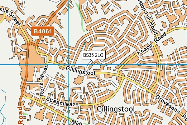 BS35 2LQ map - OS VectorMap District (Ordnance Survey)