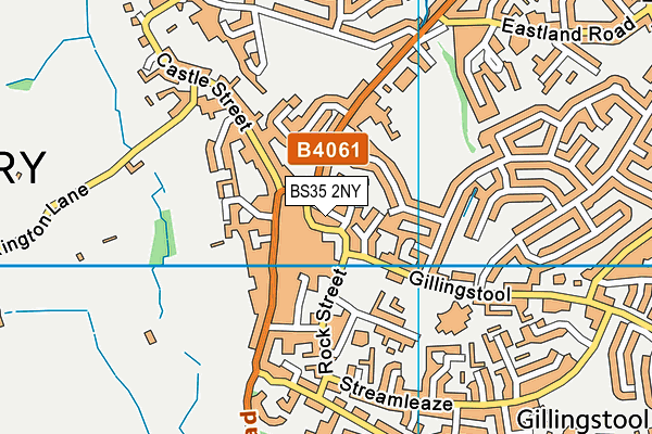BS35 2NY map - OS VectorMap District (Ordnance Survey)