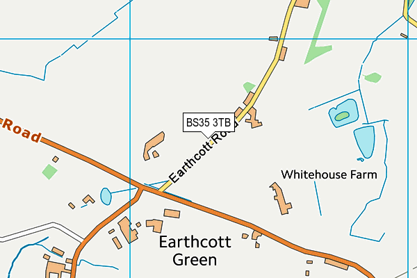 BS35 3TB map - OS VectorMap District (Ordnance Survey)