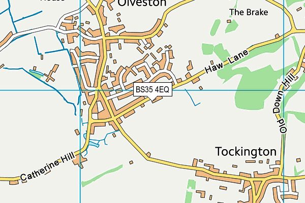 BS35 4EQ map - OS VectorMap District (Ordnance Survey)
