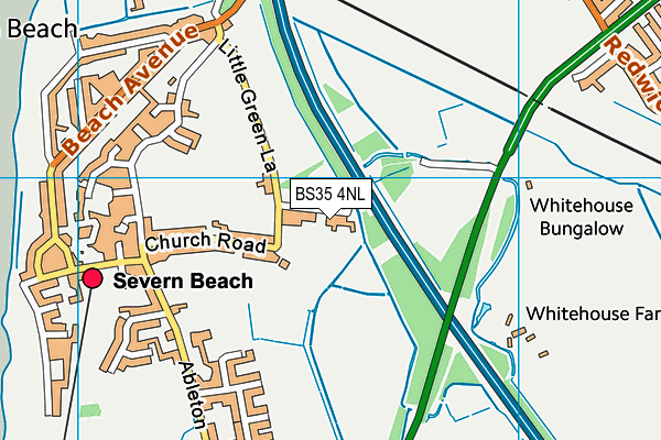 BS35 4NL map - OS VectorMap District (Ordnance Survey)