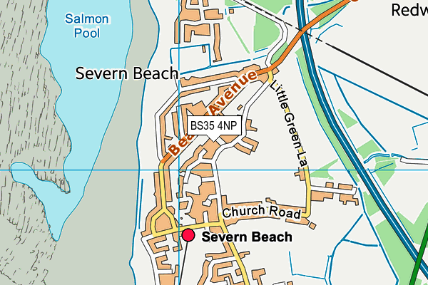 BS35 4NP map - OS VectorMap District (Ordnance Survey)