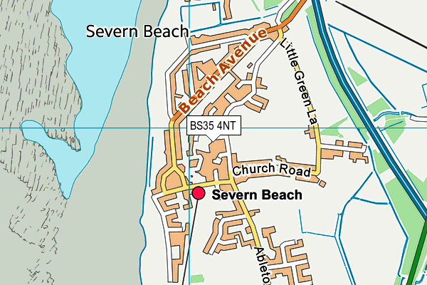 BS35 4NT map - OS VectorMap District (Ordnance Survey)