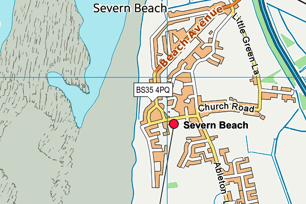 Map of 109 BEACH ROAD MANAGEMENT COMPANY LIMITED at district scale