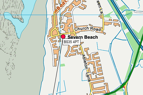 Map of BEACH CABS LTD at district scale