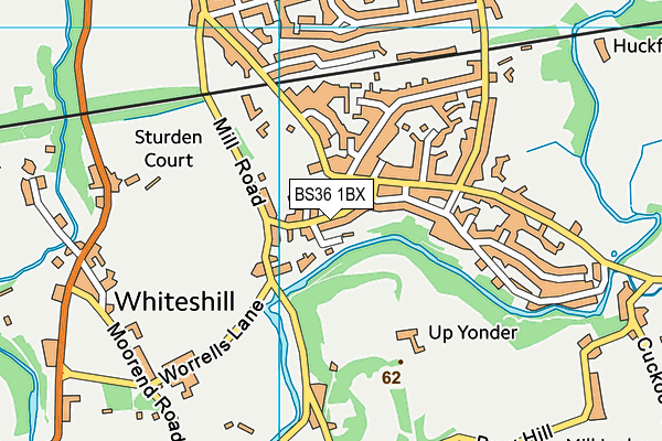 Map of PHILBY ASSOCIATES LTD at district scale