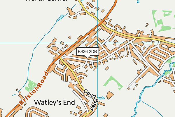 Map of CROSSBOW BAR LTD at district scale