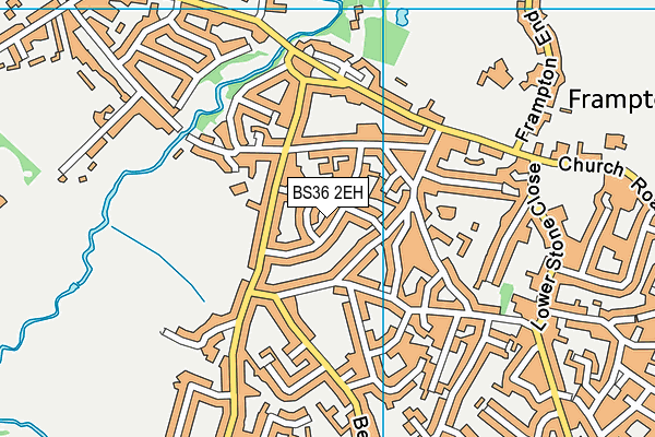 BS36 2EH map - OS VectorMap District (Ordnance Survey)