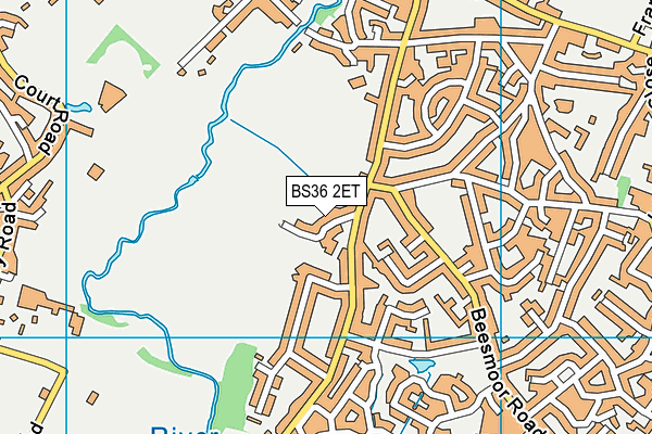 BS36 2ET map - OS VectorMap District (Ordnance Survey)