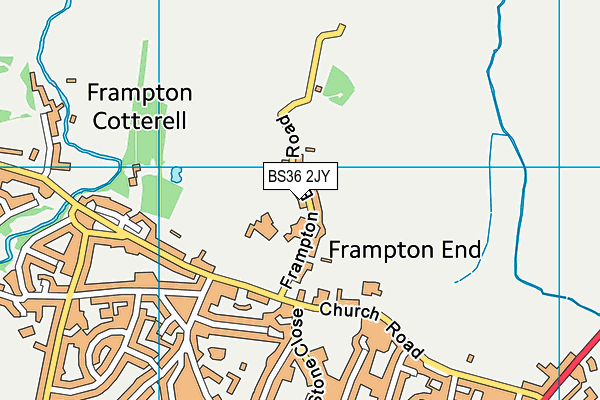 Map of LUCY BRISTOW LIMITED at district scale