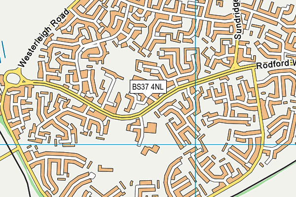 BS37 4NL map - OS VectorMap District (Ordnance Survey)