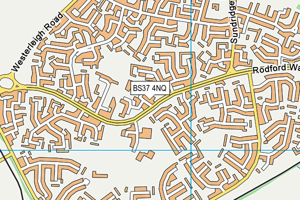 BS37 4NQ map - OS VectorMap District (Ordnance Survey)