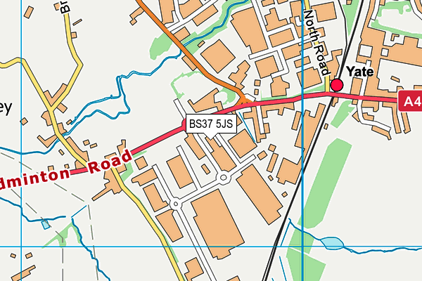 Map of KROYMANS UK LIMITED at district scale