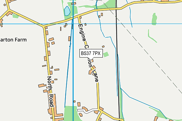 Map of WHITEHEAD SURVEYORS LIMITED at district scale