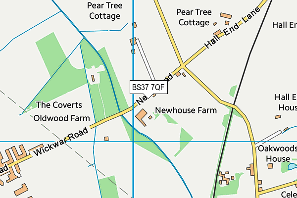 Map of T & C WOOD LLP at district scale
