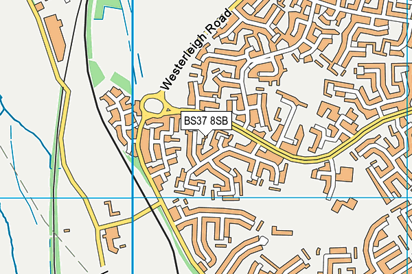 BS37 8SB map - OS VectorMap District (Ordnance Survey)
