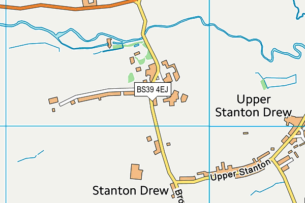 BS39 4EJ map - OS VectorMap District (Ordnance Survey)
